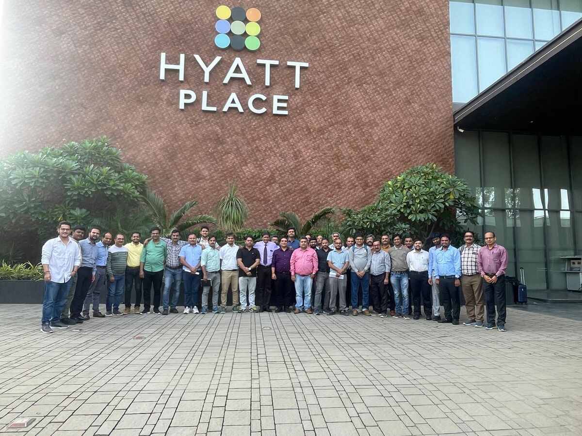Team at Hyatt Place training