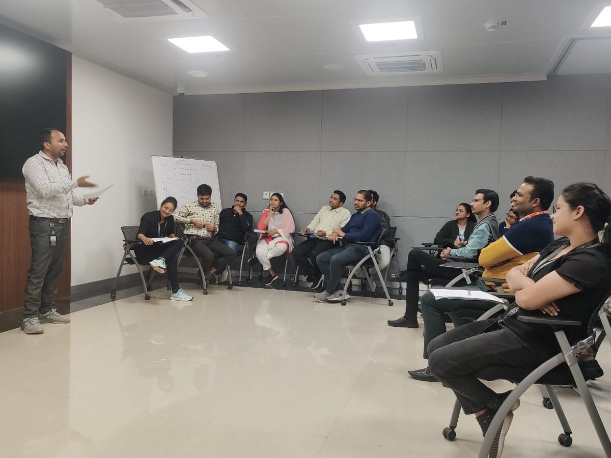 Interactive learning circle
